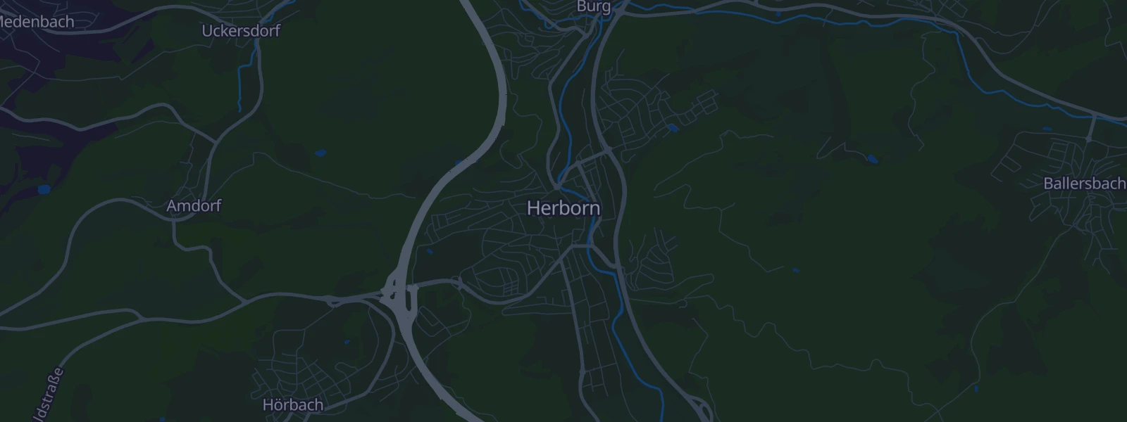 Karte von Herborn