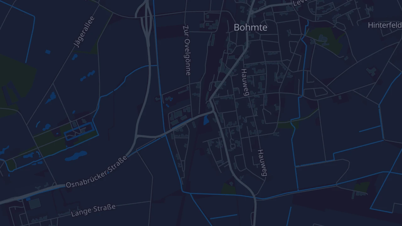 Karte von Bohmte