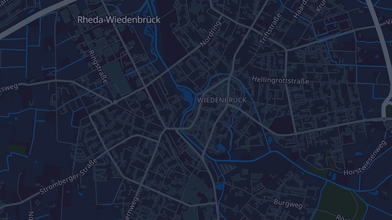 Karte von Rheda-Wiedenbrück
