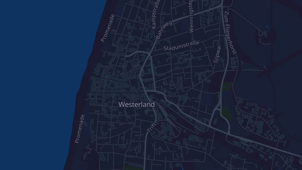 Karte von Sylt