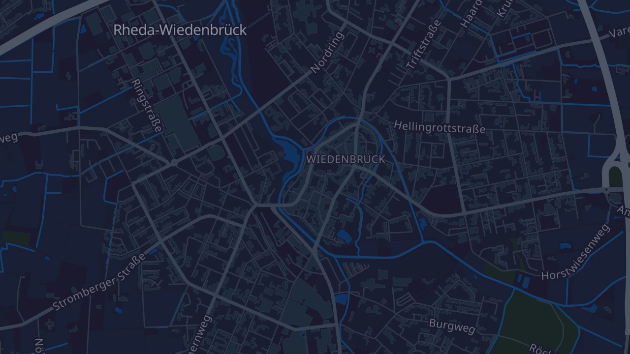 Karte von Rheda-Wiedenbrück