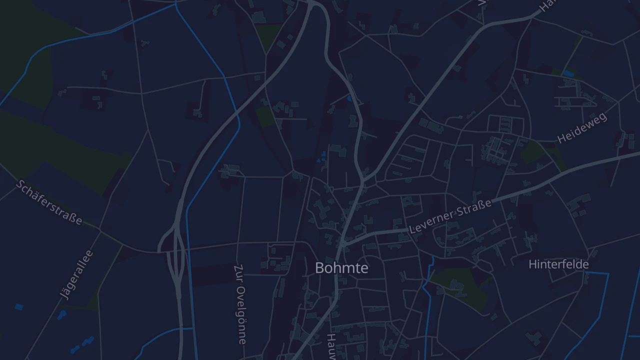 Karte von Bohmte