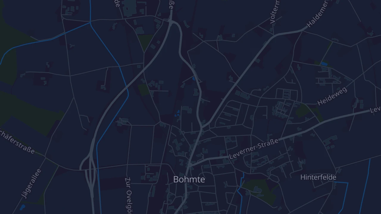 Karte von Bohmte