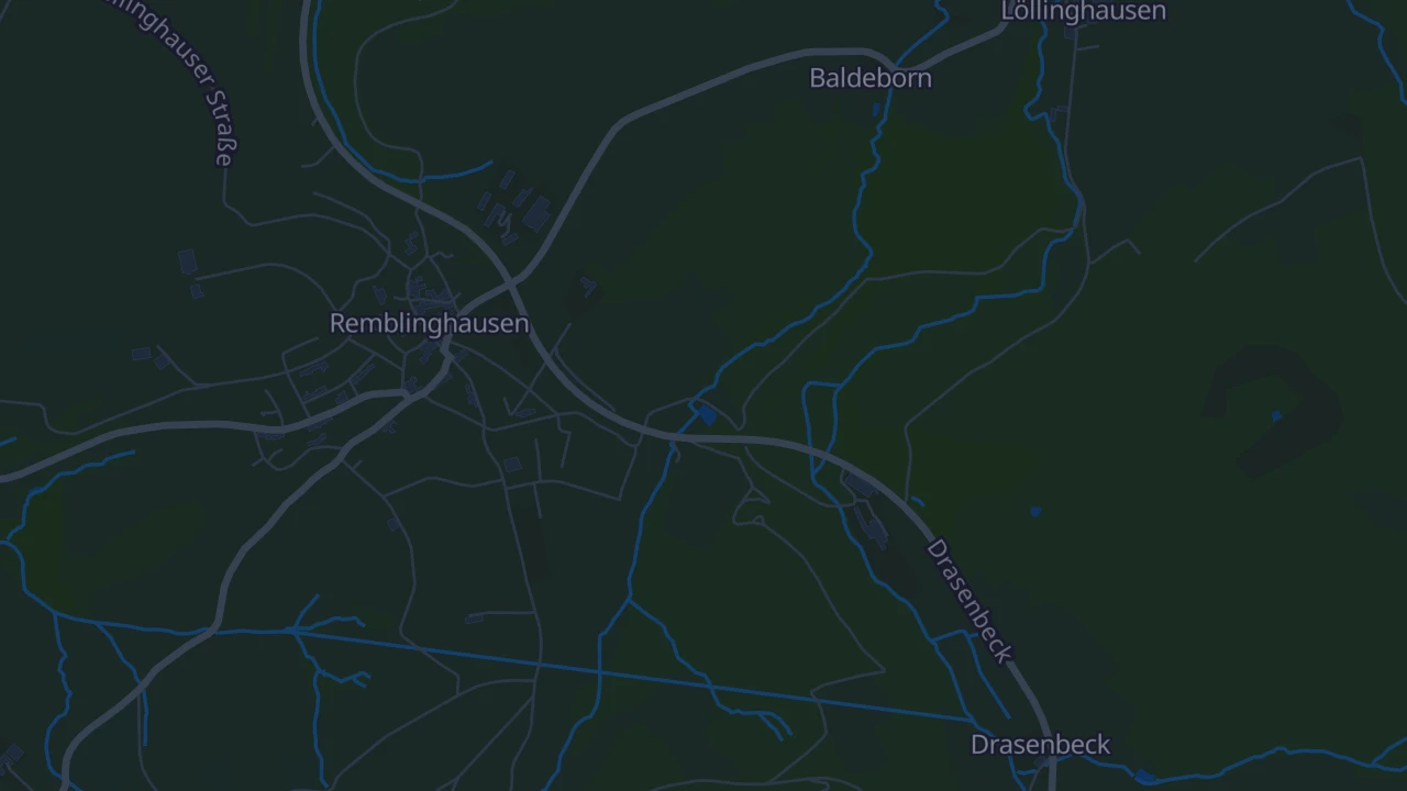 Karte von Meschede