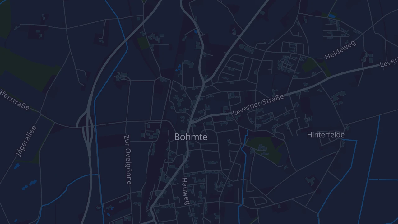 Karte von Bohmte