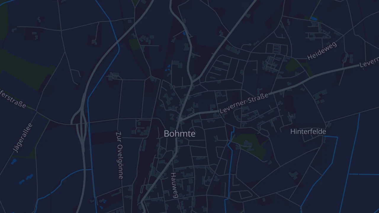 Karte von Bohmte