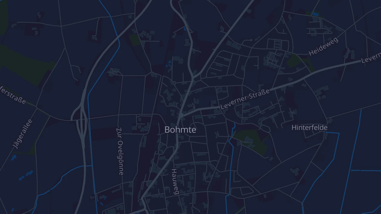 Karte von Bohmte