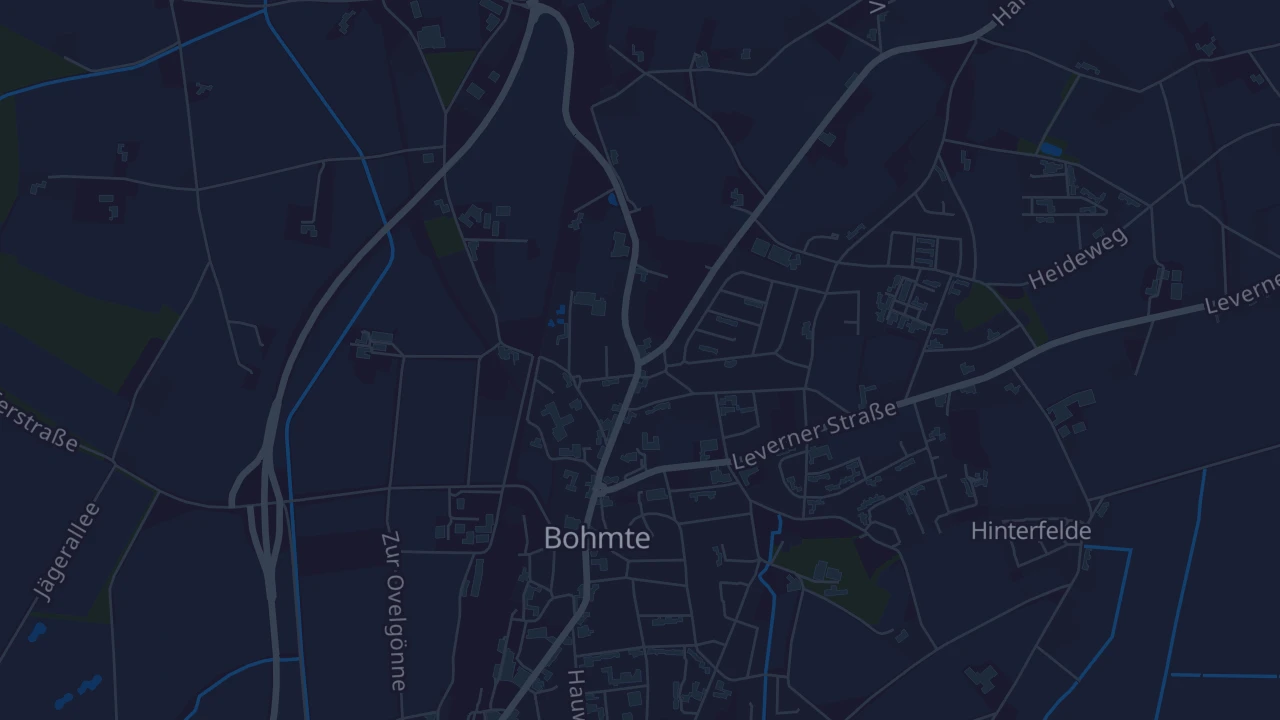 Karte von Bohmte