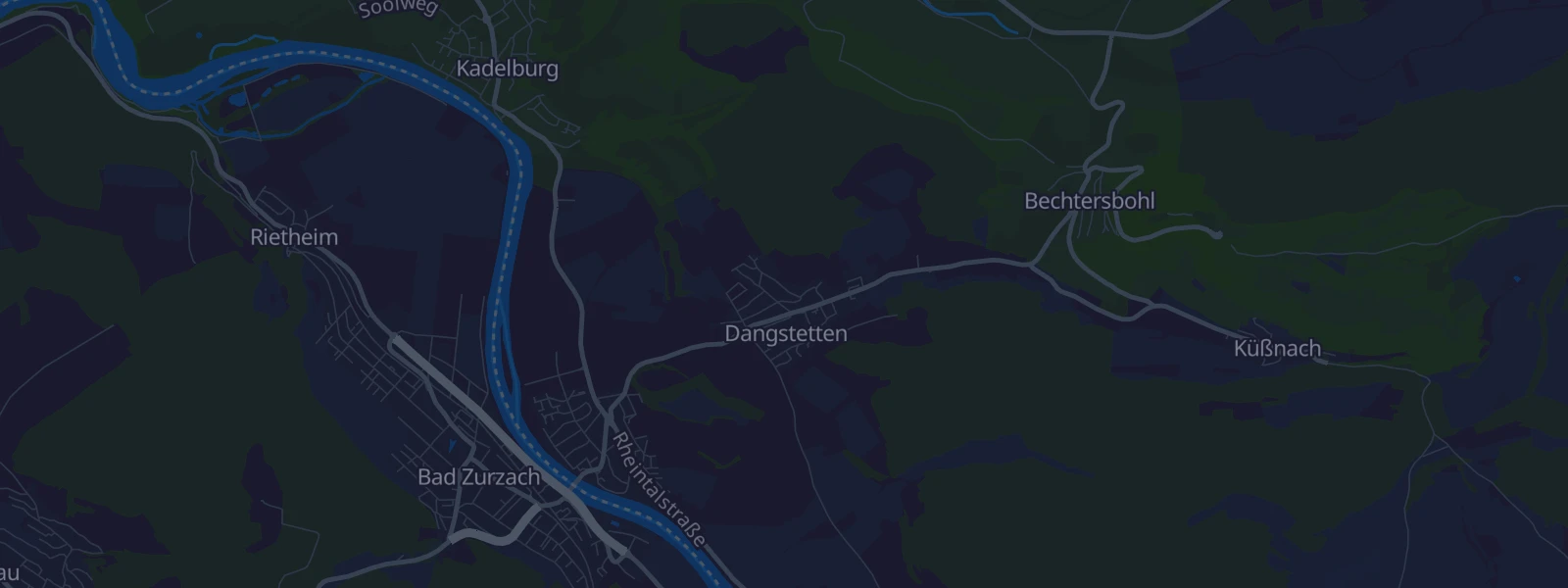 Karte von Dangstetten
