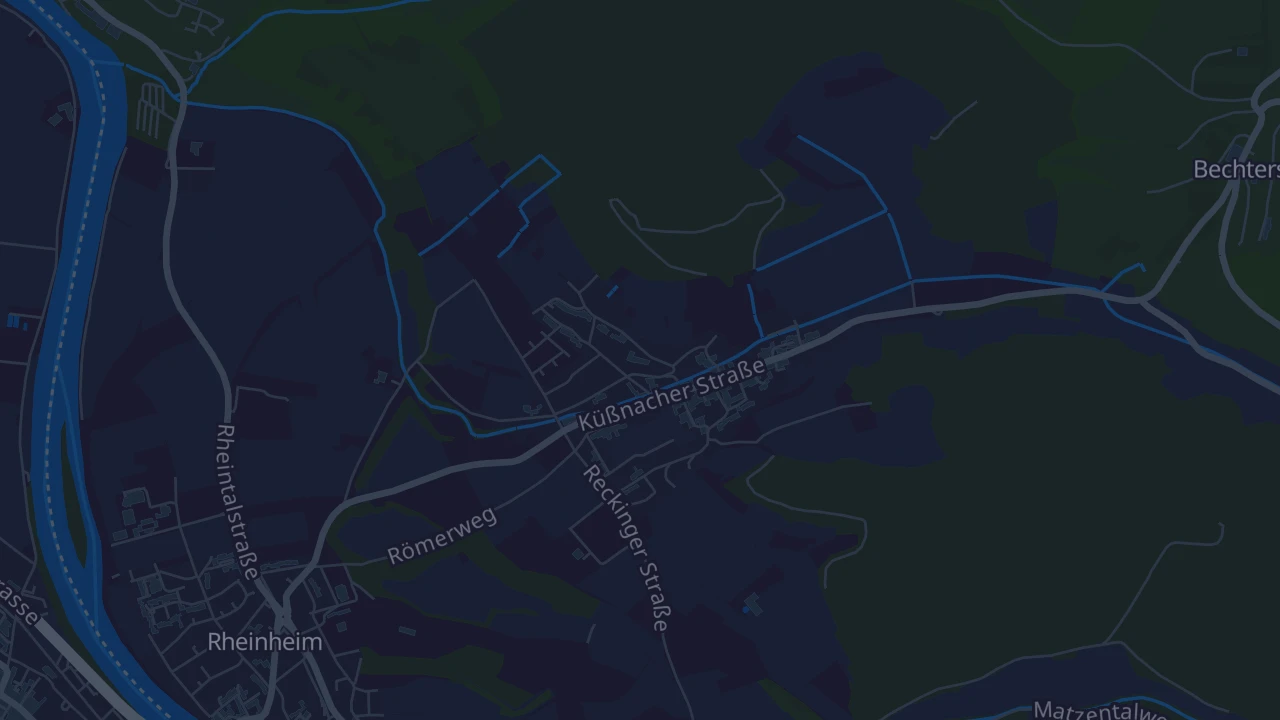 Karte von Dangstetten