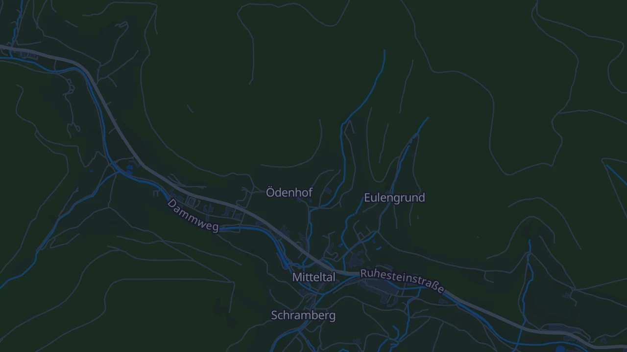 Karte von Baiersbronn