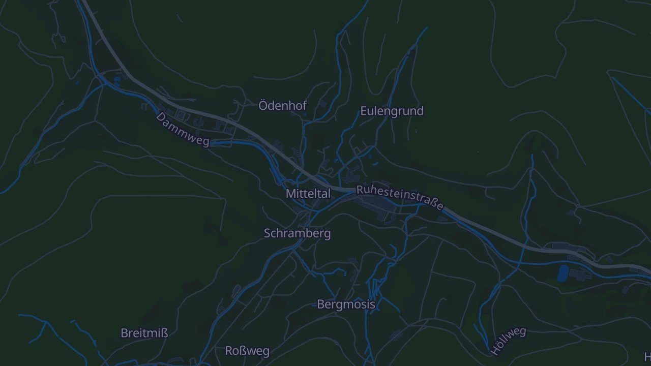 Karte von Baiersbronn