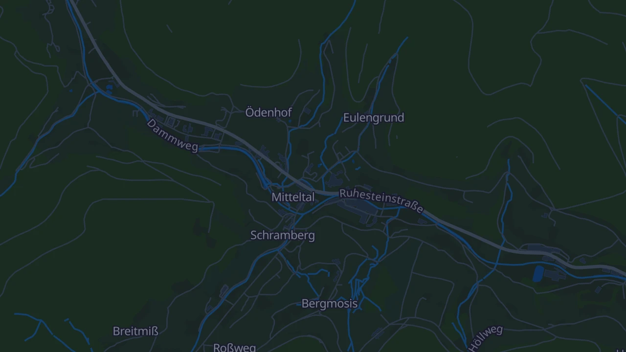 Karte von Baiersbronn
