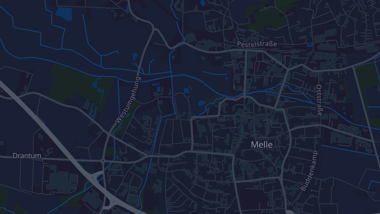 Karte von Melle