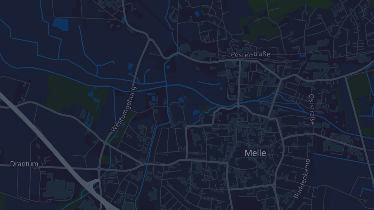 Karte von Melle