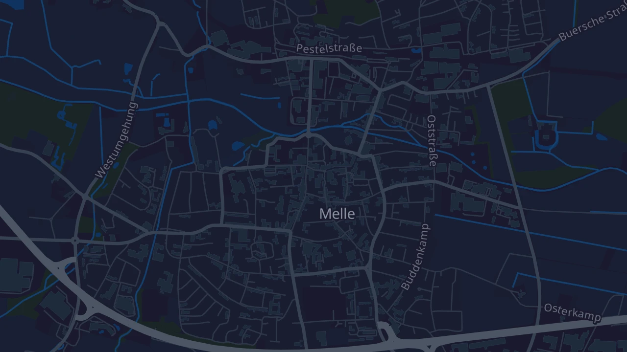 Karte von Melle