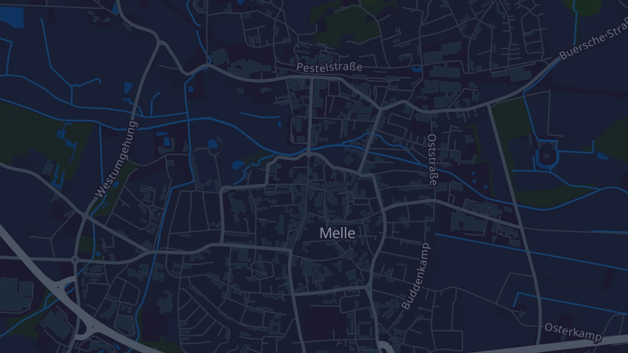 Karte von Melle