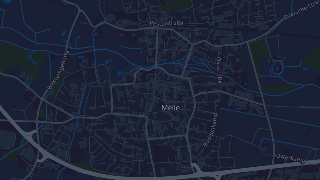 Karte von Melle
