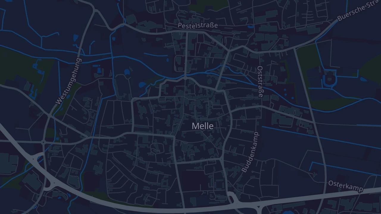 Karte von Melle