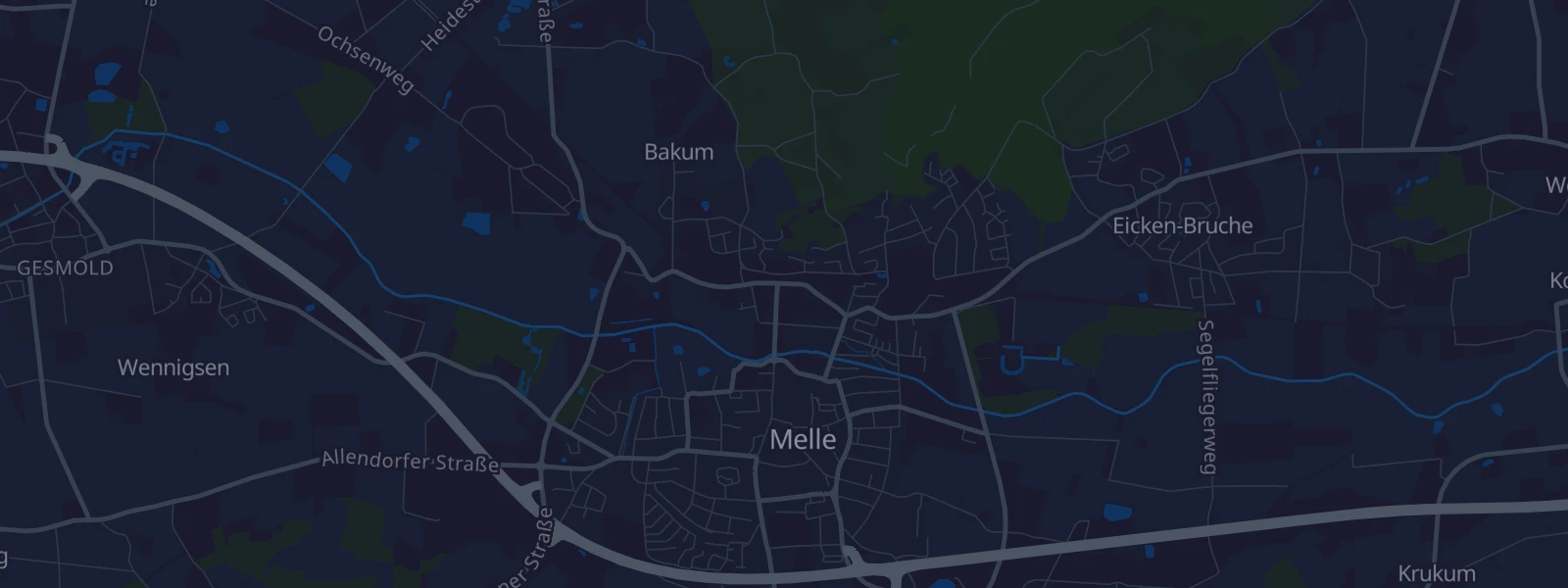 Karte von Melle