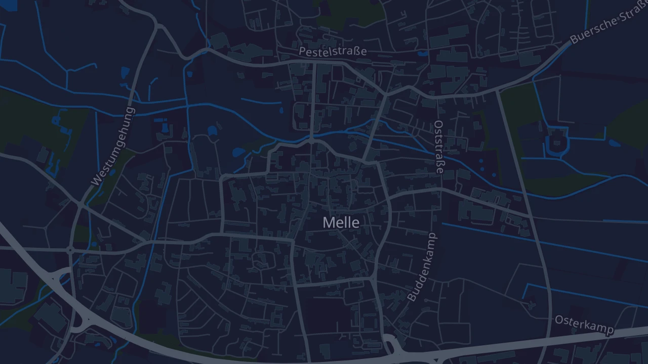 Karte von Melle
