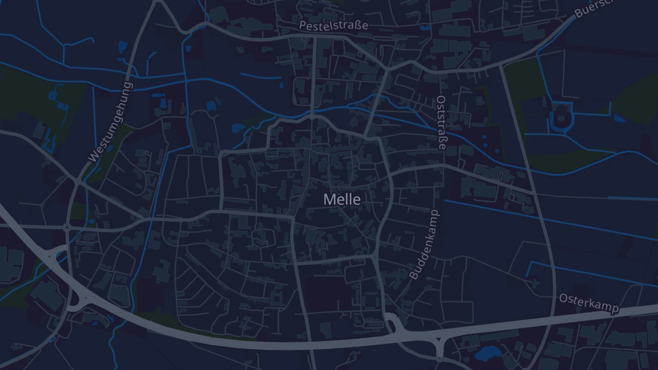 Karte von Melle