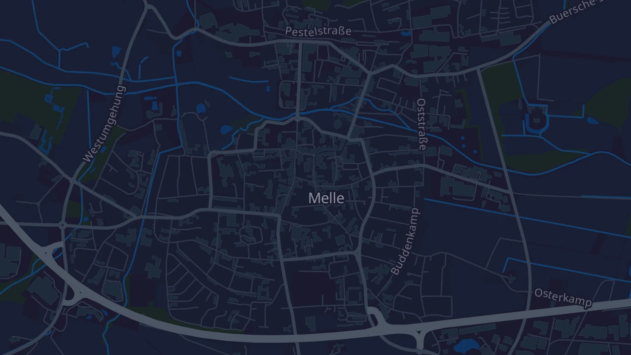 Karte von Melle