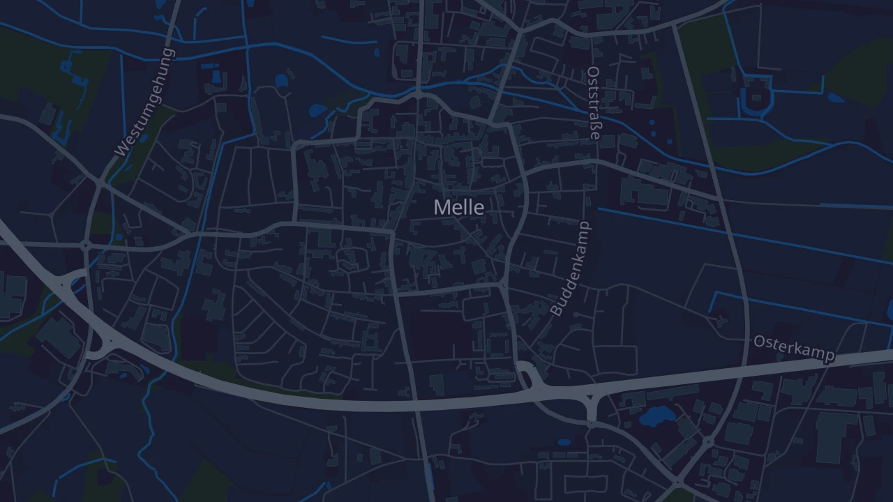 Karte von Melle
