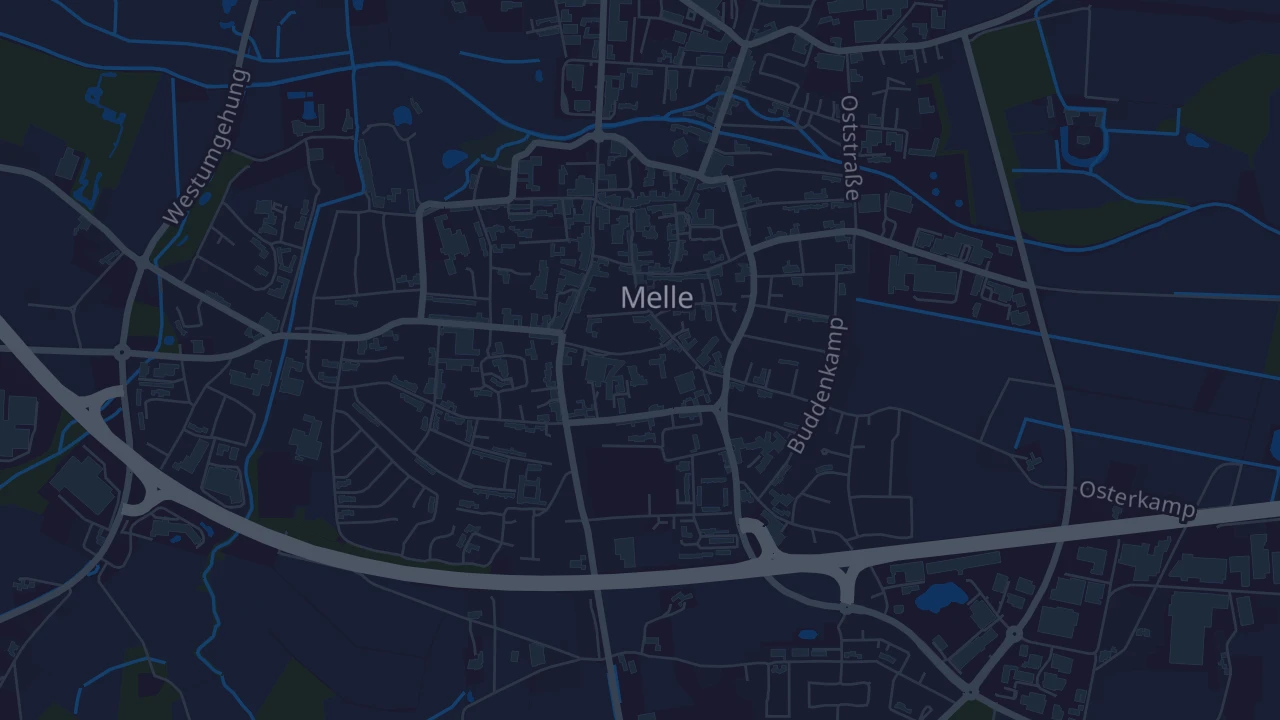 Karte von Melle