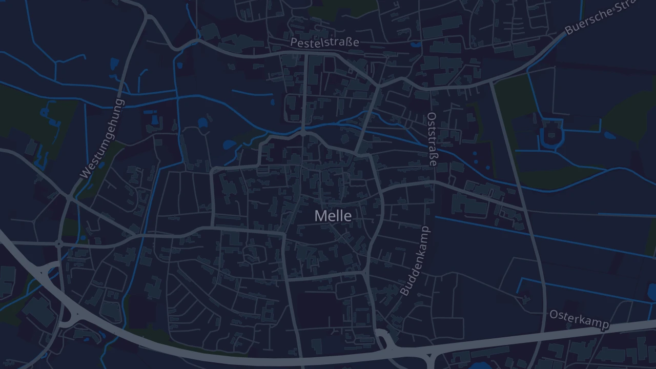 Karte von Melle