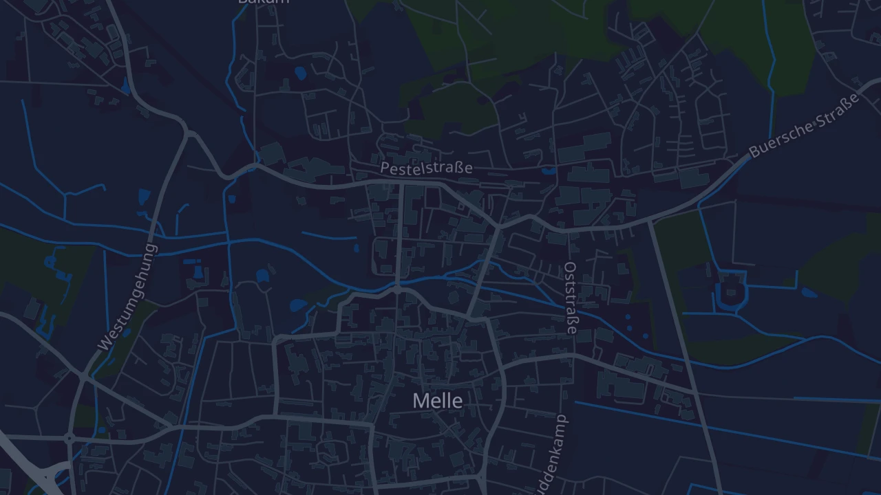 Karte von Melle