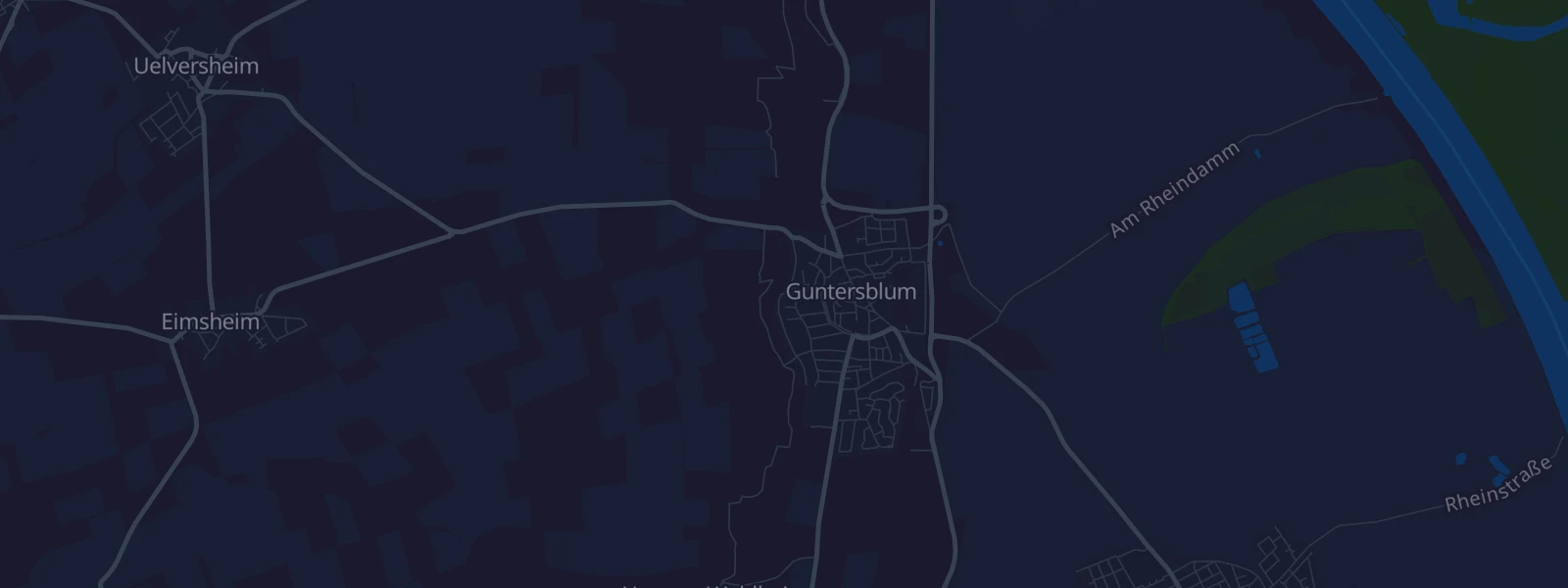 Karte von Guntersblum