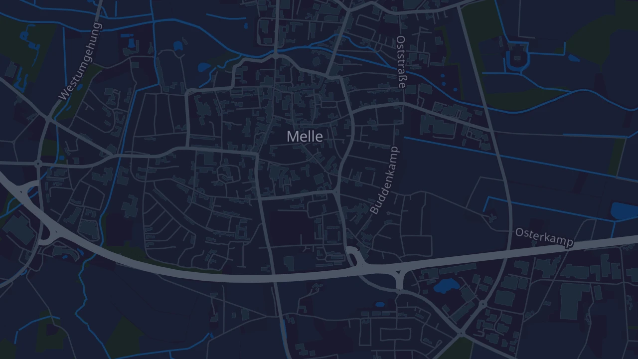 Karte von Melle