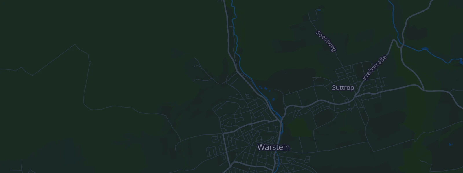 Karte von Warstein