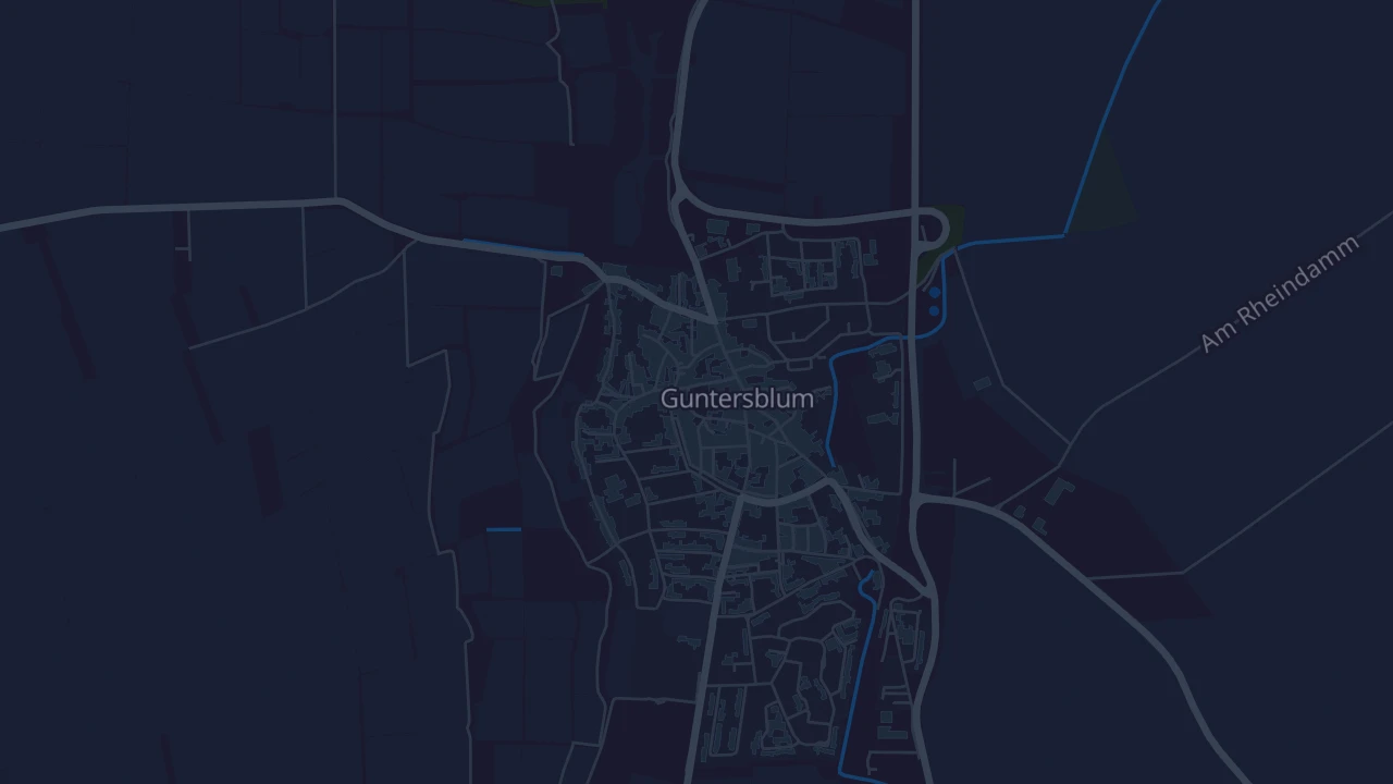 Karte von Guntersblum