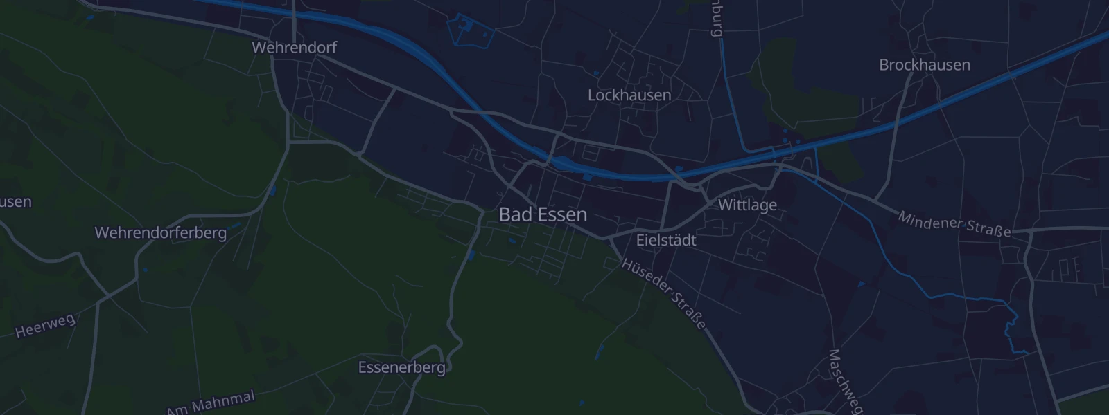 Karte von Bad Essen