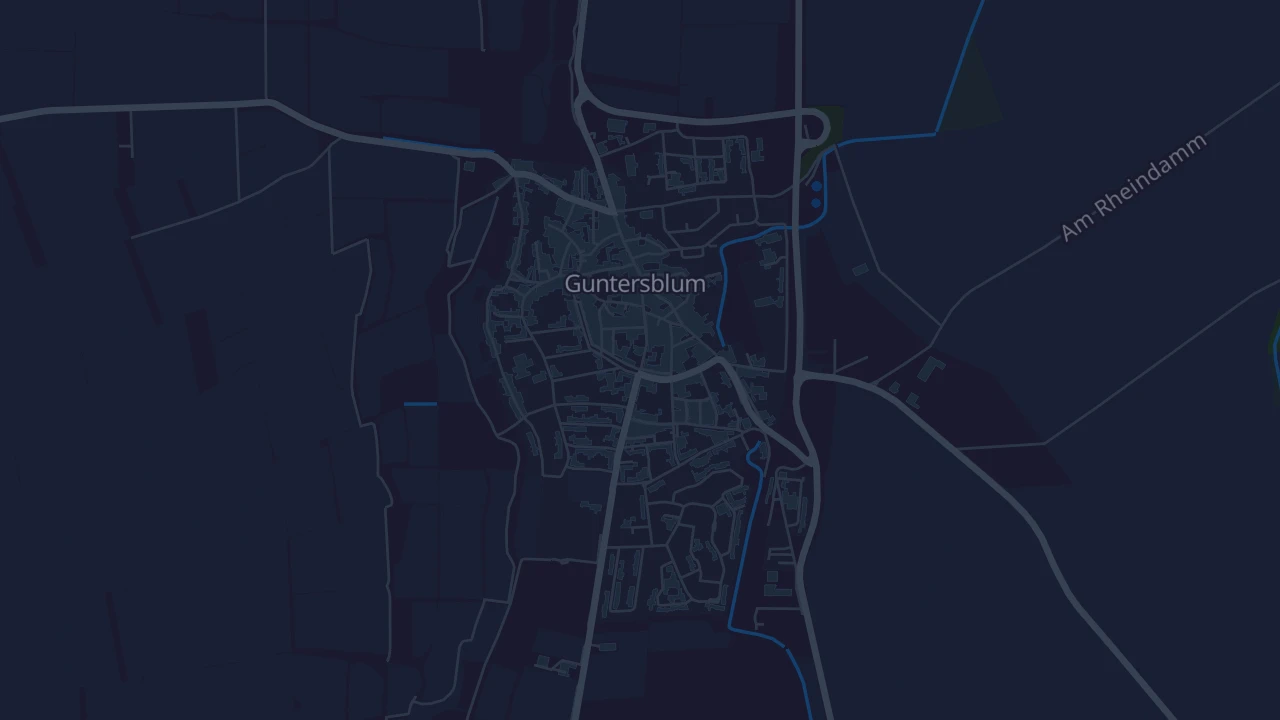 Karte von Guntersblum