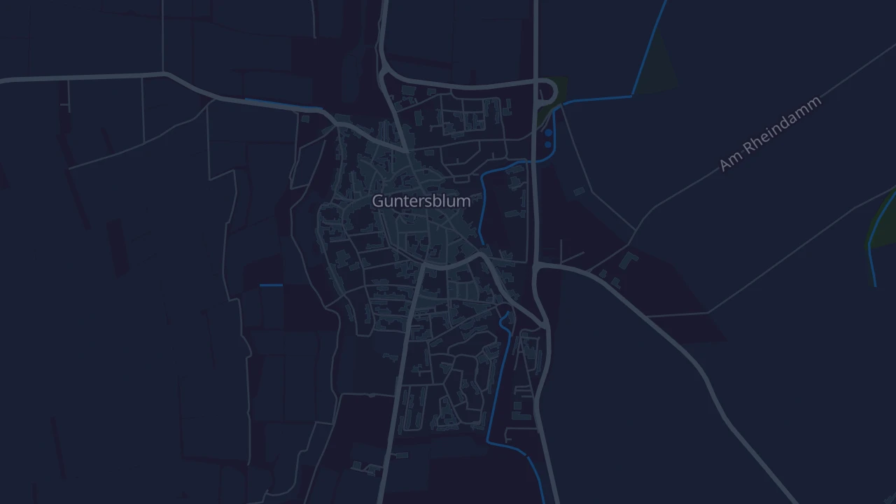 Karte von Guntersblum