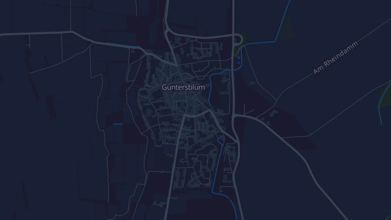 Karte von Guntersblum