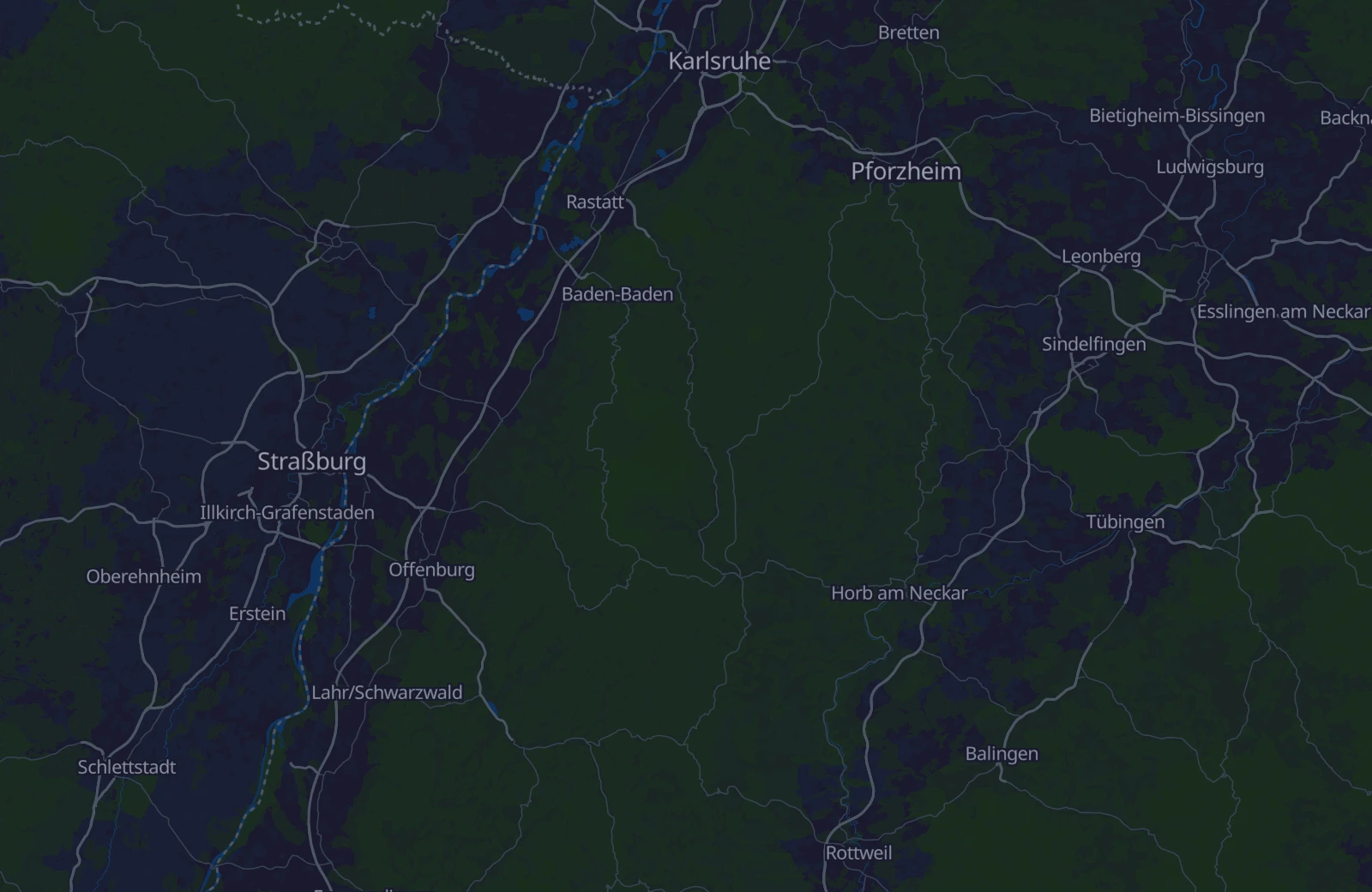Karte: Umkreis von 32 km