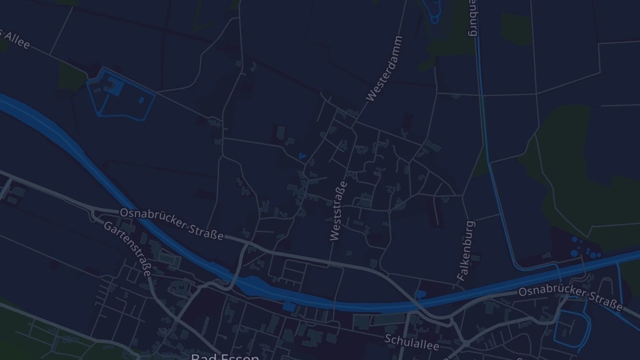Karte von Bad Essen