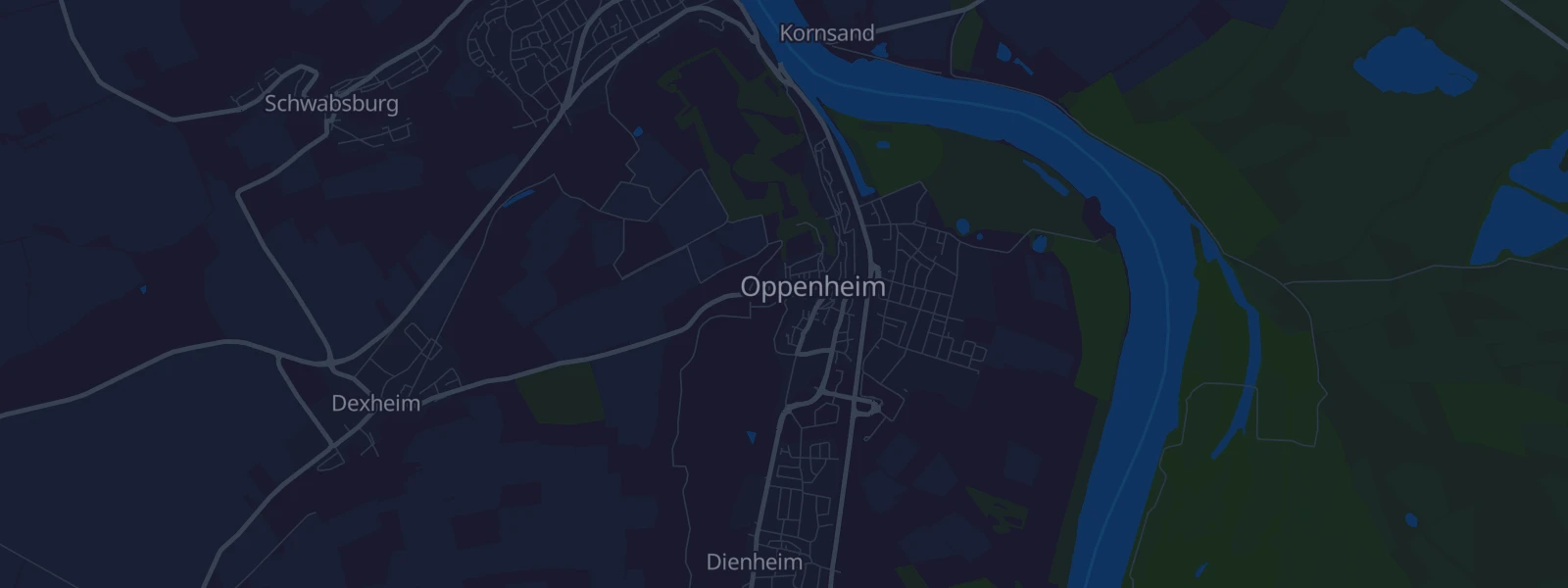 Karte von Oppenheim
