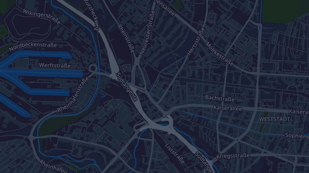 Karte von Karlsruhe