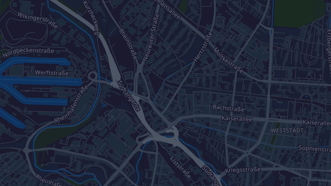 Karte von Karlsruhe