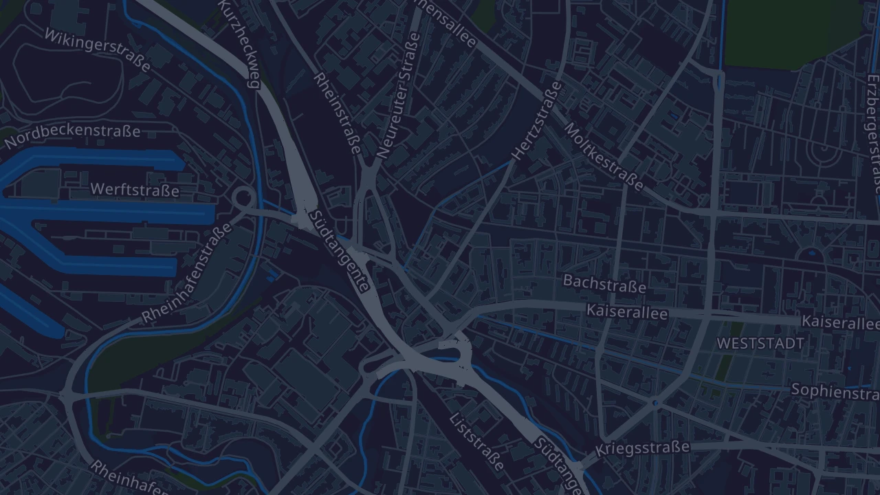 Karte von Karlsruhe