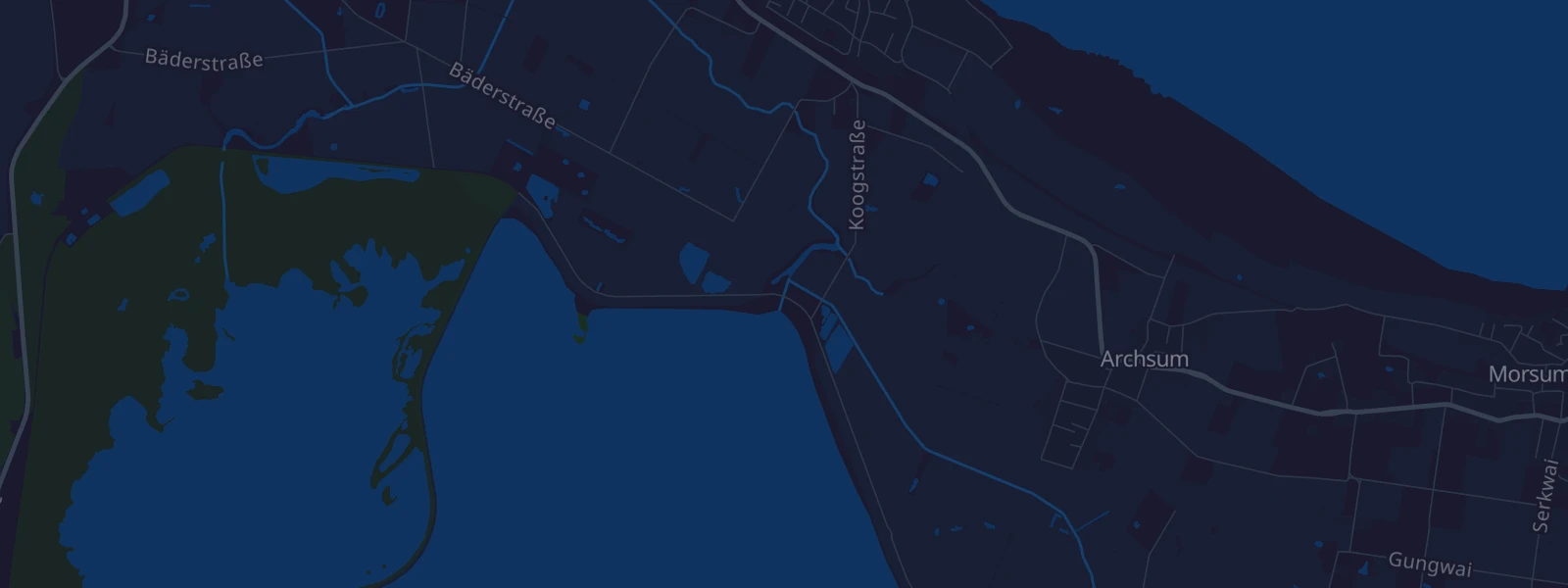 Karte von Sylt/Keitum