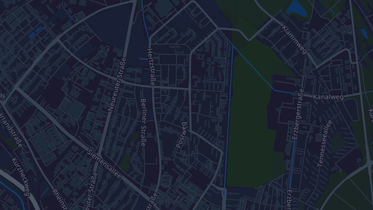 Karte von Karlsruhe