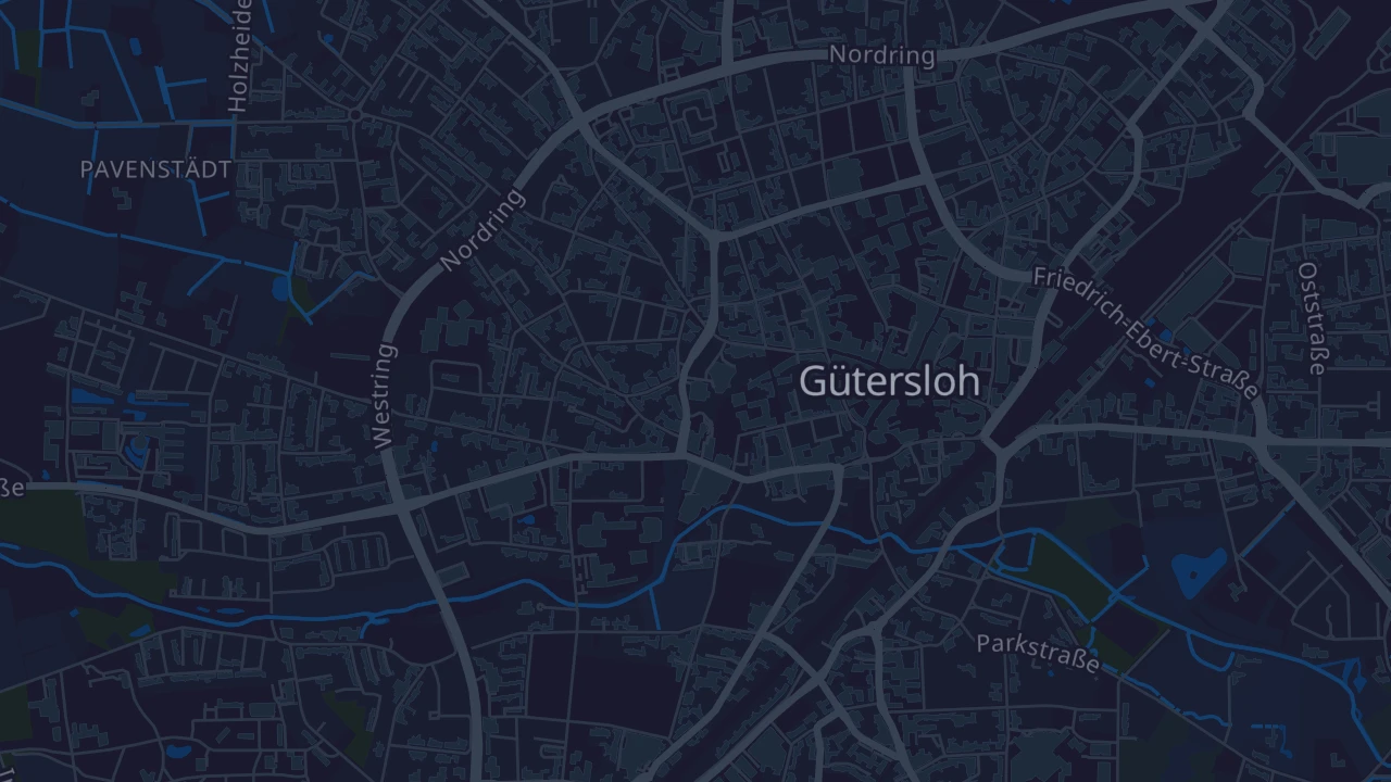Karte von Gütersloh