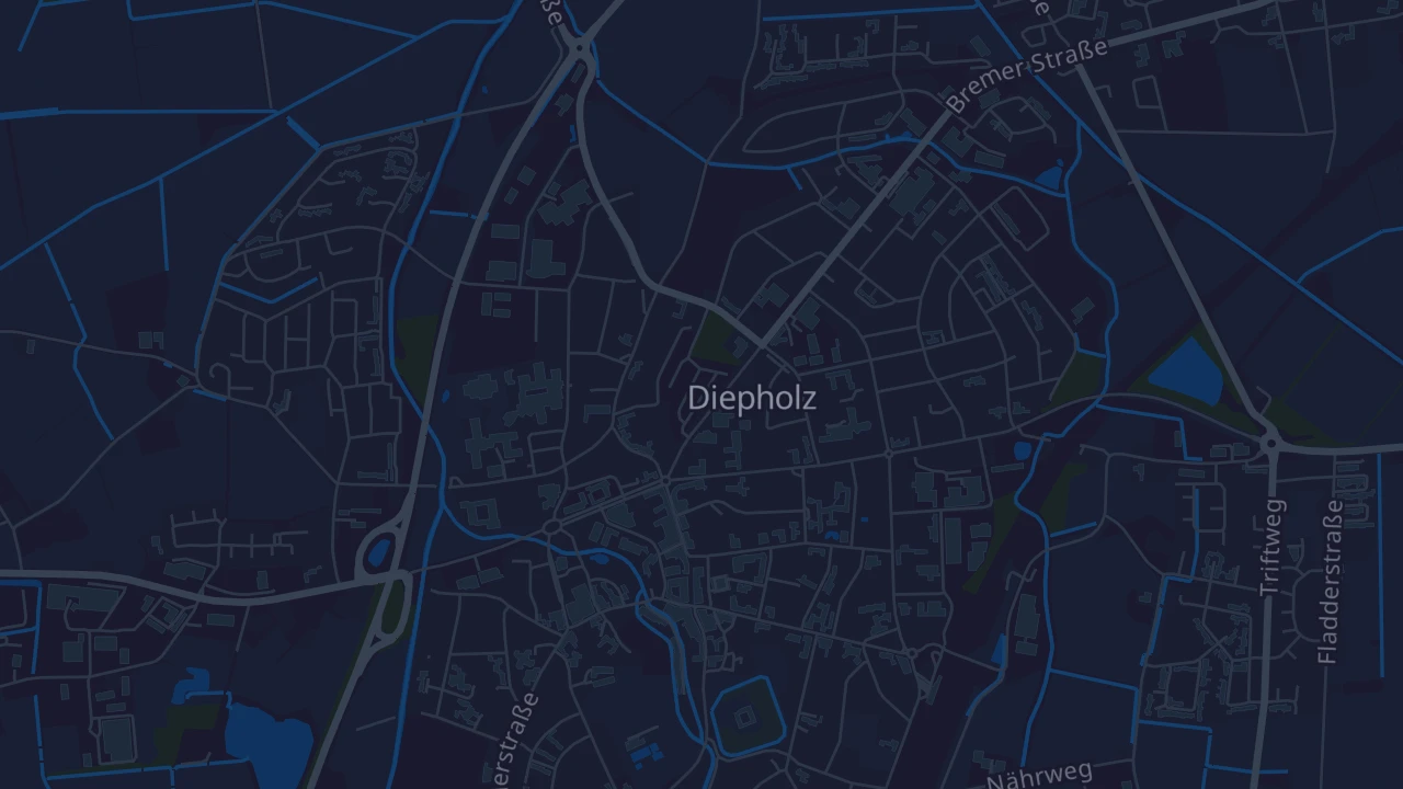 Karte von Diepholz