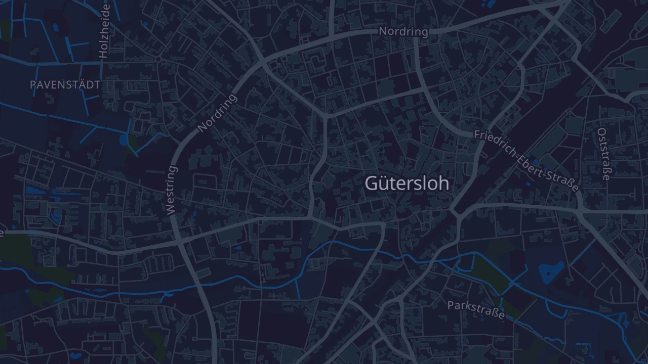Karte von Gütersloh